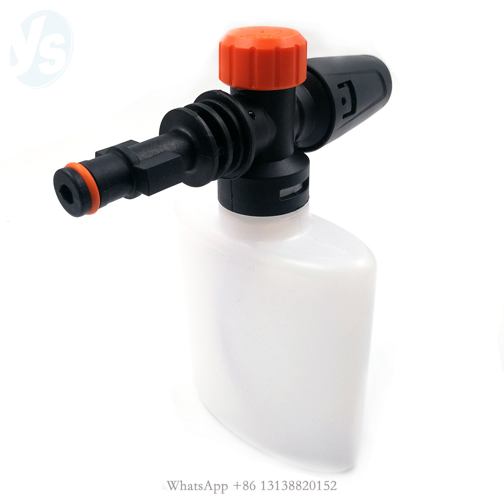 1 Snow Foam Lance Adjustable Sprayer Nozzle Car Soap Foam Generator 300ML High Pressure Washers