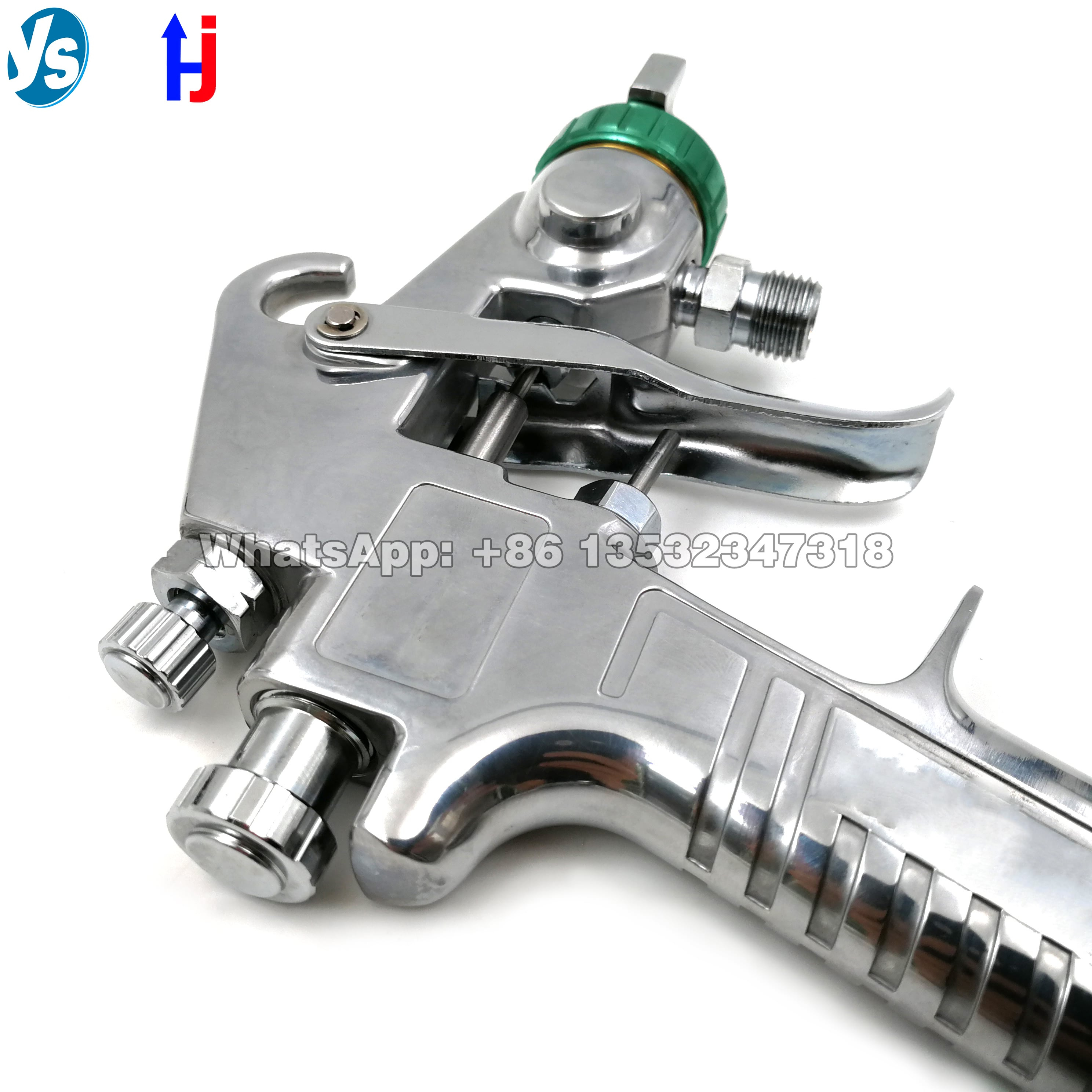 YS New Pneumatic Tools W71 Paint Spray Gun, W71 HVLP Siphon Industrial Painting Spray Gun Good Quality Best