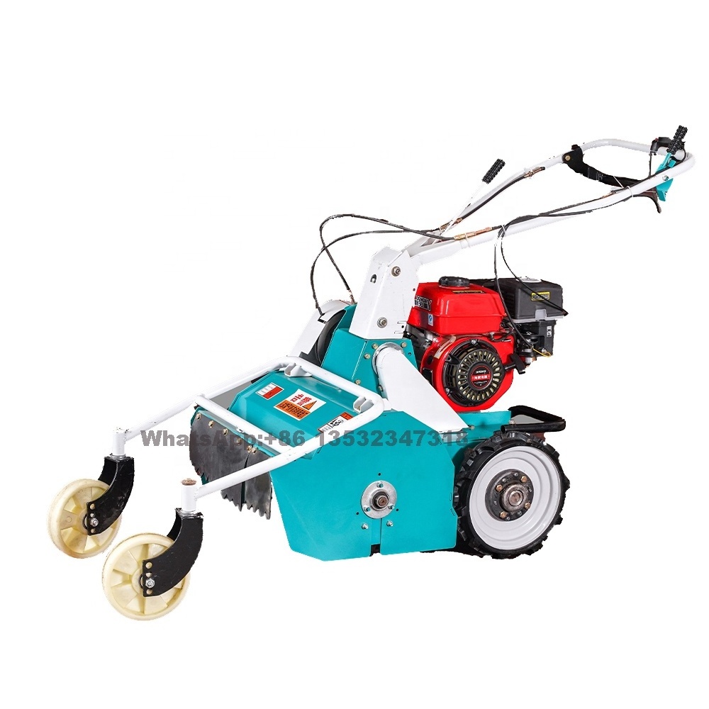 YS Gasoline or Diesel Hand Push Self-Propelled Lawn Mower, Park Greening Mowing Weeding Lawn Mower Garden Equipment