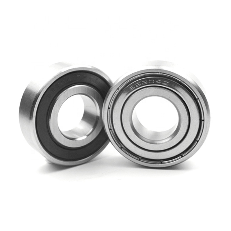 High Precision 420 stainless steel deep groove ball bearings 6204ZZ 2Z RS 2RS ballbearing 6204 with good price 20*47*14mm