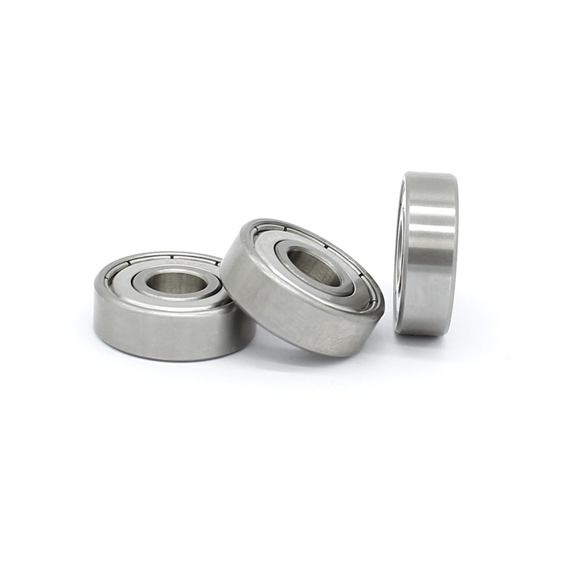 Dongguan bearing factory supply high precision 420 stainless steel 8x22x7mm 608ZZ deep groove ball bearing