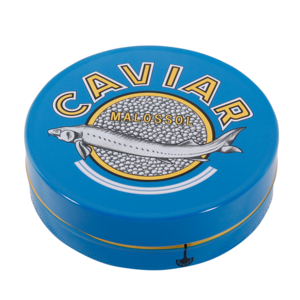 OEM Different Capacities Empty Food Grade Round Tins for Packaging Caviar