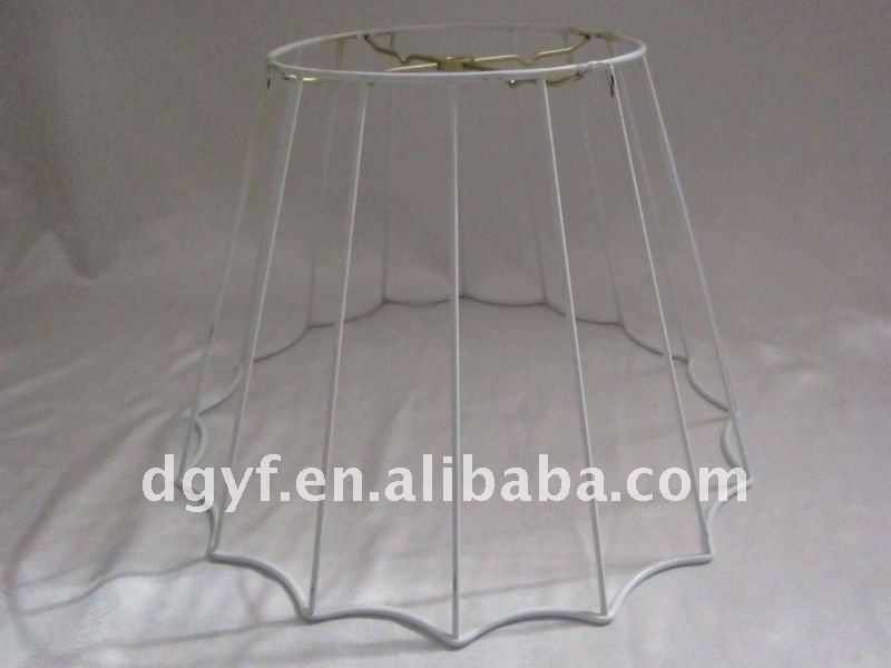 lamp shades wire metal frame