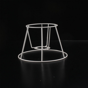 iron lampshade shelf lamp shade frame