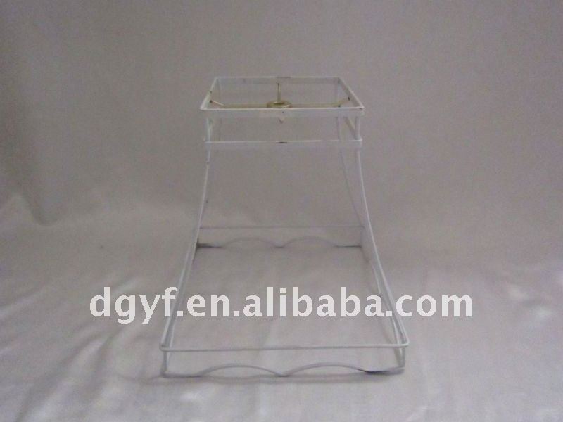 iron lampshade shelf lamp shade frame