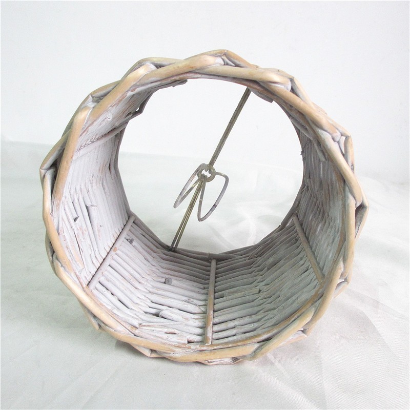 rattan wicker mini bulb light covers,lampshade dust cover,uplight lamp shades