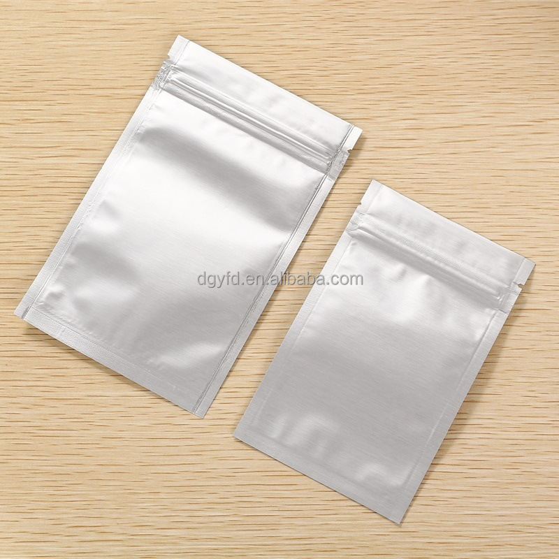 Custom Digital Print 3 Side Sealed Grade Heat Seal Mylar Opp Packing Aluminum Foil Bag For Food 3c product Packaging Pouch