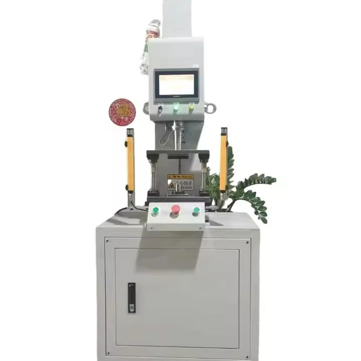 3T Electric Cylinder  four columns Servo Press machine with index rotary table