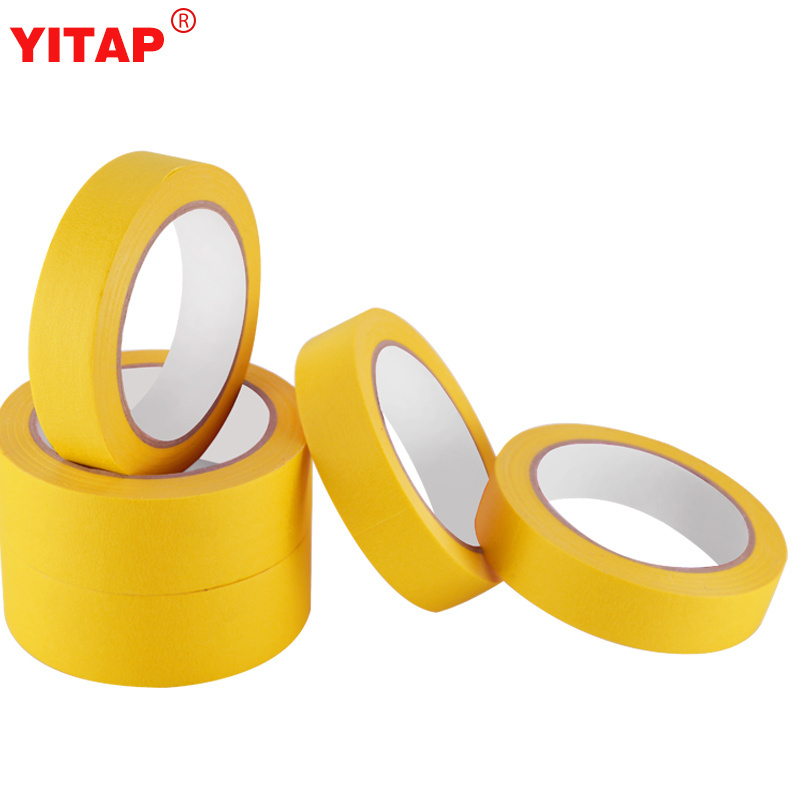 Paint Solvents Resistance Refinish Automotive Paint Paper External Masking Tape Painting Car