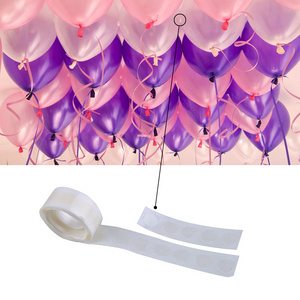 Double Sided Adhesive ballon Glue Points Attached Balloon Clear Sticker Silicone Dot