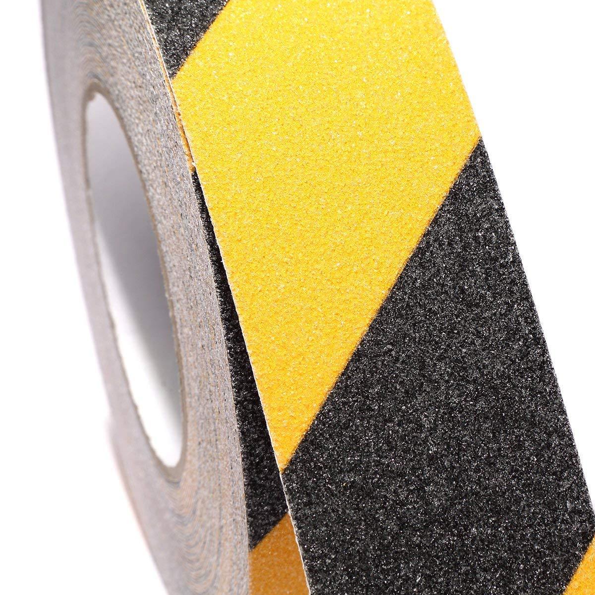 Waterproof Black High Rubber Self Adhesive Backed Concrete Grip Anti Slip Tape Black