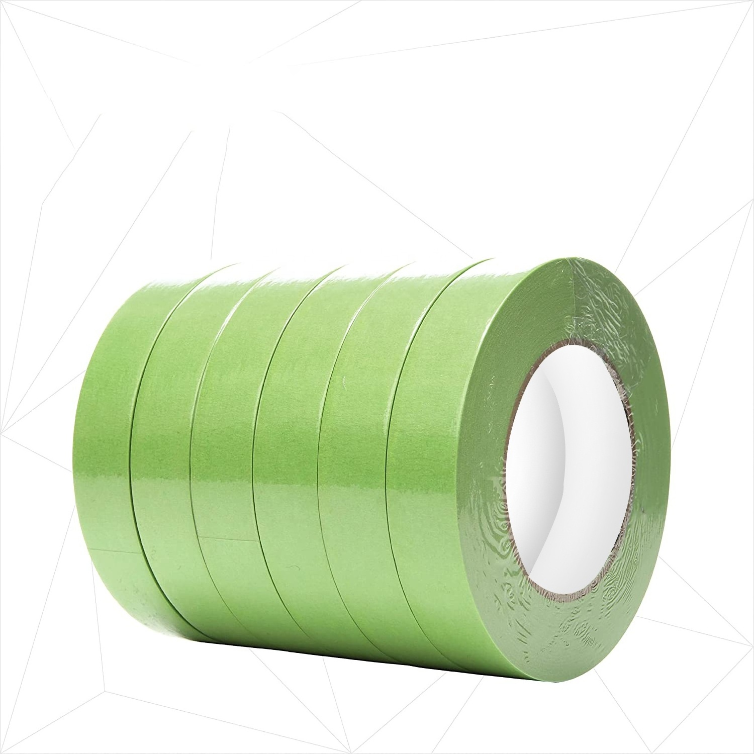 Auto Care Performance Automotive Green Car Masking Tape Cinta Empapelar Verde Pintor Masking Tape For Car Painting