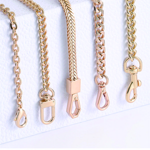 Hook Pour Sac Wholesale Wallet Handbags Purse Strap Gold Link Key Bags  Buckle Chain Straps Crossbody Metal Chains For Bag