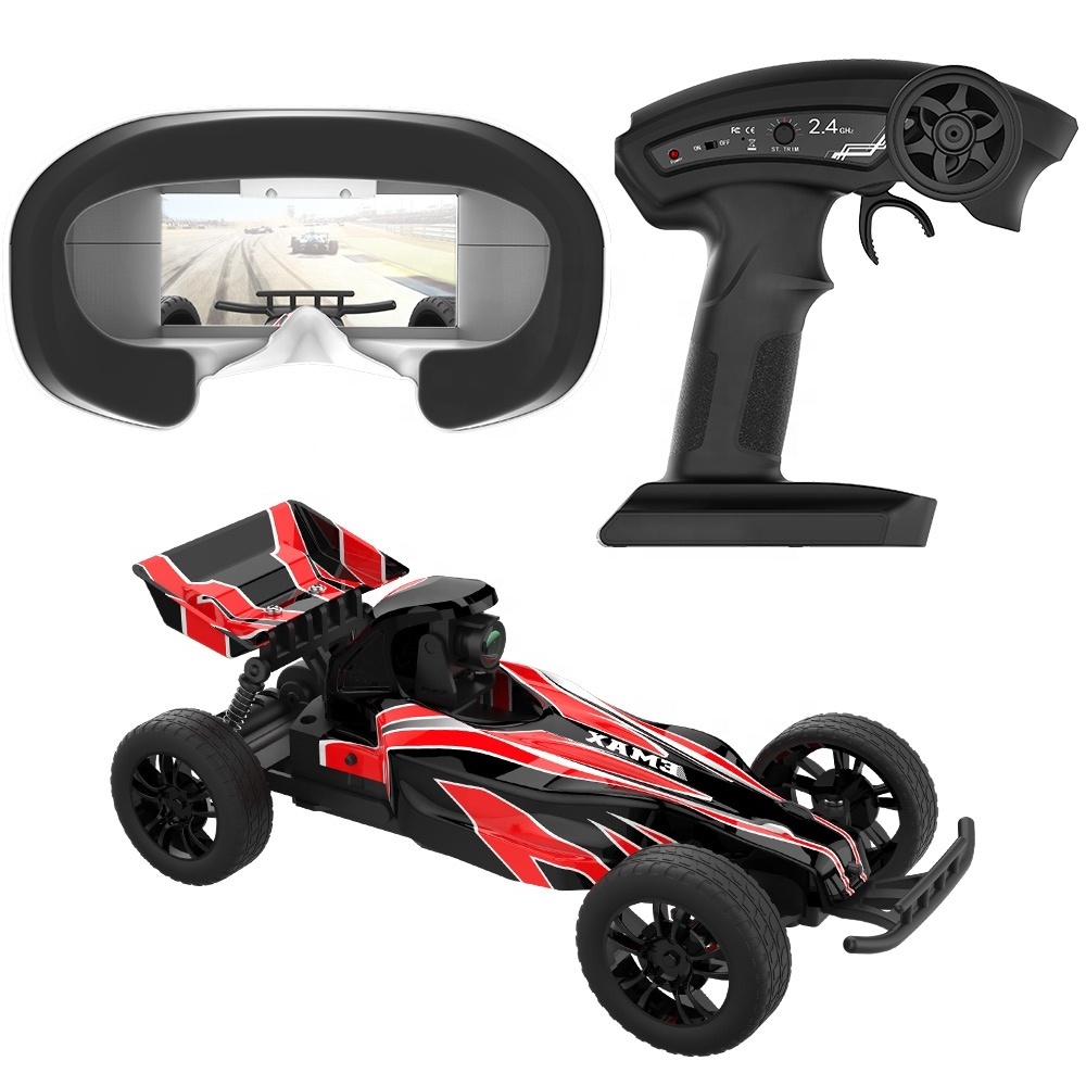 Factory price 1:24 Emax Interceptor 2.4G RC car RTR with goggle and remote control small size Vehicle with camera