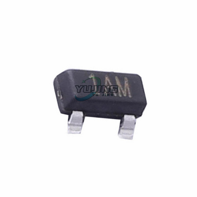 Acheter Transistor NPN STO23, 100 pièces, MMBT3904 SOT-23 2N3904 PMBT3904 SMD 1AM 0,2a 200mA 40V