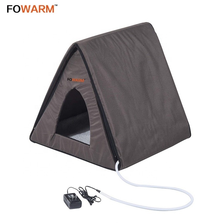 Hot Selling Pet products Outdoor Portable Washable Heated dog cat house