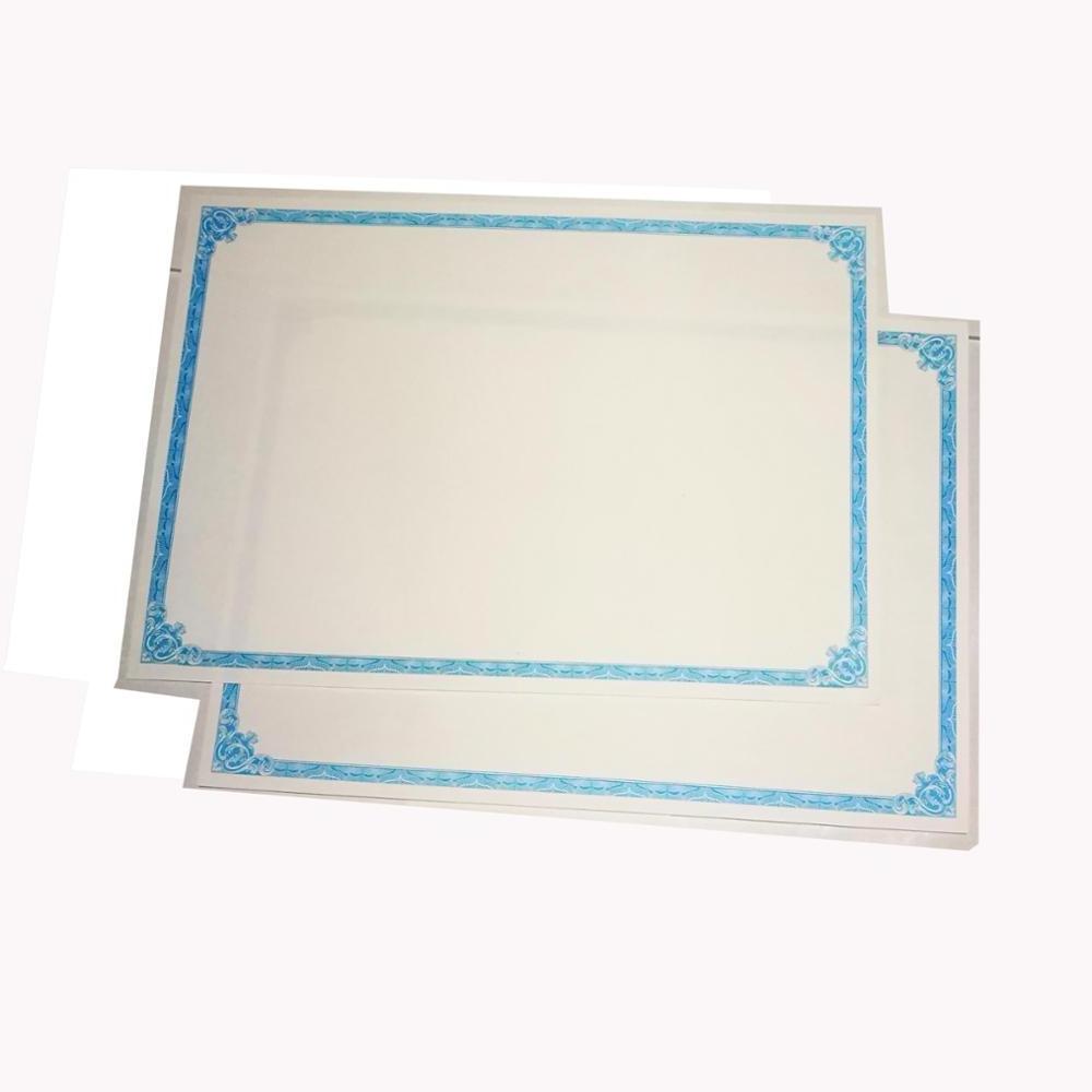 Anti-counterfeiting watermark paper hologram hot stamping security anti-copy certificate paper