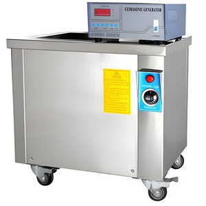 Ultrasonic metal oil and wax cleaning machine