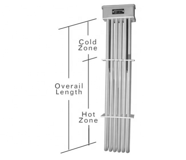 Anti corrosion electric heating titanium tube, stainless steel heater heating tube