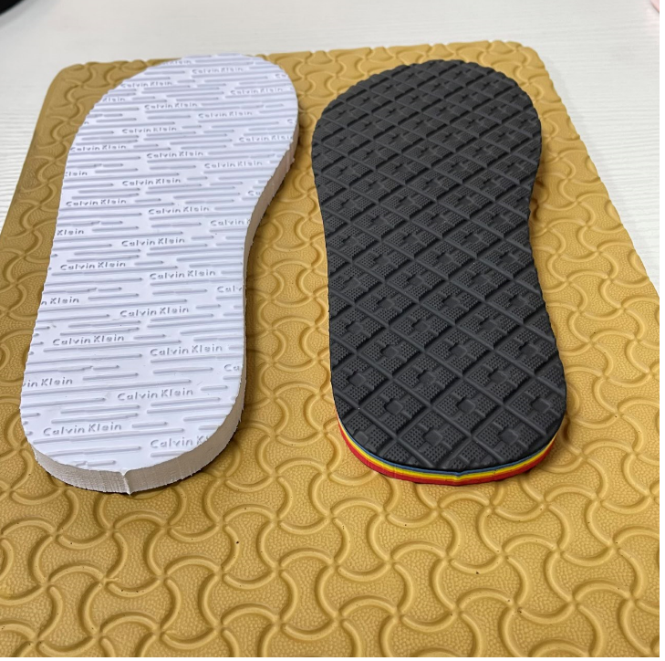 Factory price EVA rubber sheet shoe slipper flip flop soles