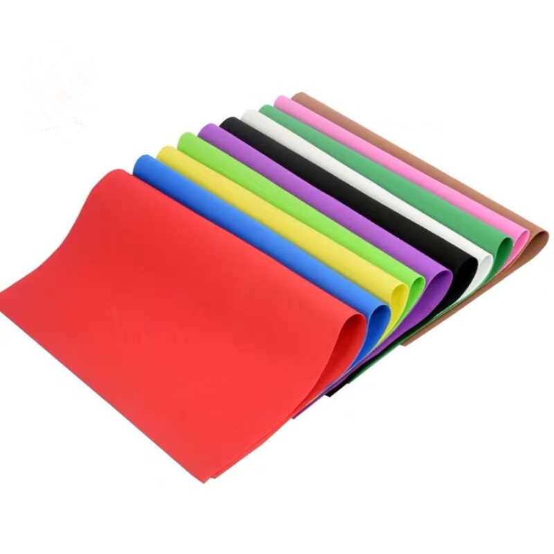 High- quality eco-friendly recycled colorful EVA foam sheets/roll  for handcraft or shoes insole