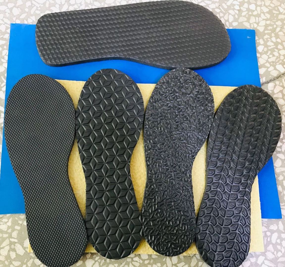 Factory price EVA rubber sheet shoe slipper flip flop soles