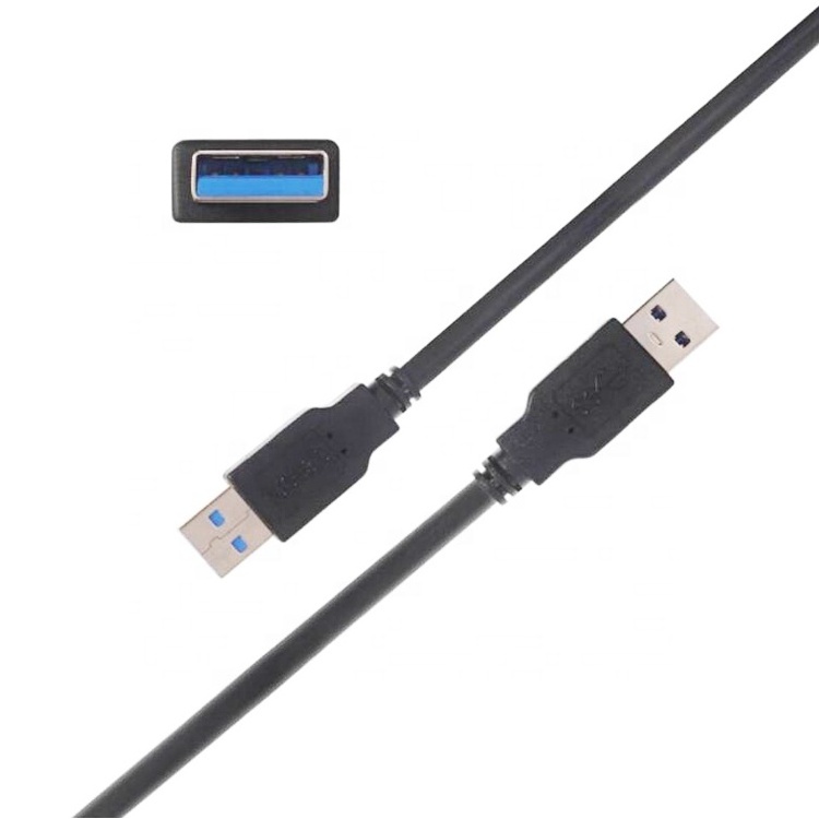 USB 3.0 Male to Female AUX Flush Panel Mount Extension Cable for Car Truck Boat Motorcycle Dashboard 1M