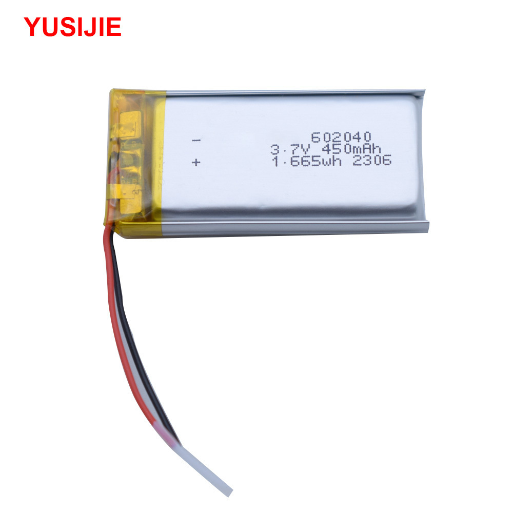 450mah polymer lithium battery manufacturer wholesale soft package ternary battery power battery 3.7V SemiKnocked Down