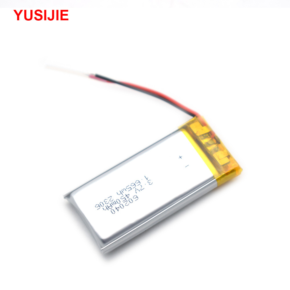 450mah polymer lithium battery manufacturer wholesale soft package ternary battery power battery 3.7V SemiKnocked Down