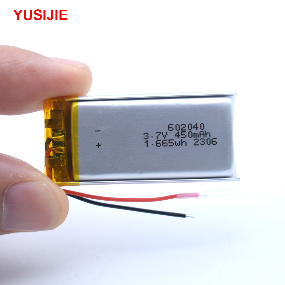 450mah polymer lithium battery manufacturer wholesale soft package ternary battery power battery 3.7V SemiKnocked Down