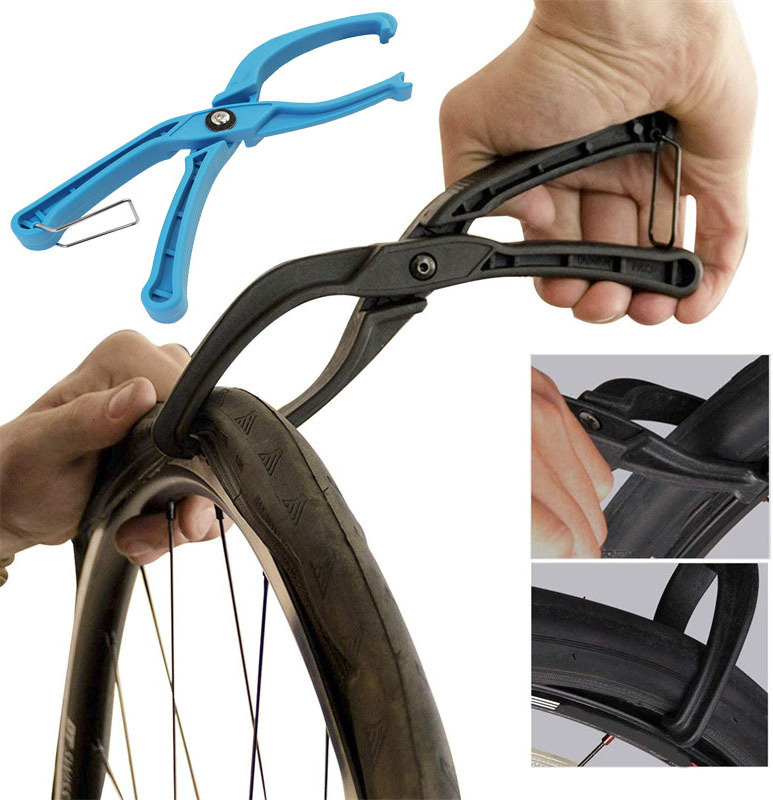 Bike Hand Tire Lever Bead Tool Hard to Install Bicycle Tires Removal Clamp ABS Bike Rim Tire Pliers Cycling Repair Tools