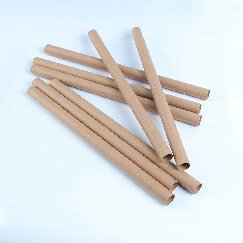 Wholesale shipping/mailing tubes paper cardboard tubes kraft tube round poster packaging with plastic lid