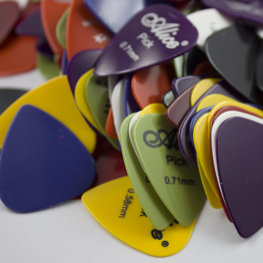 Guitar Picks Custom Original Sound Electric Bass Moderator Acoustic Guitar Accessories Guitar Pick Box Music Instruments