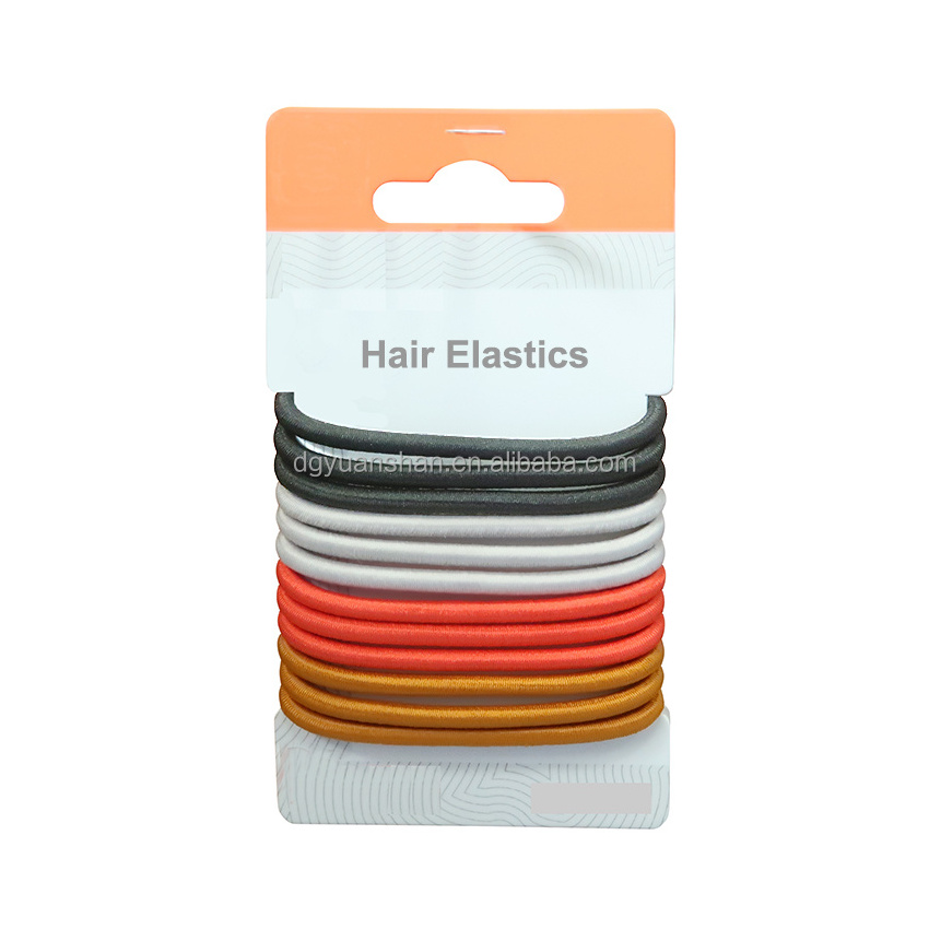 Colorful Elastic Hair Tie Rubber Band Ponytail Holders Hair Accessories For Lady