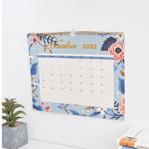 2023 High quality Customized new year Printing Full Color Spiral Wall Desk Table Calendar