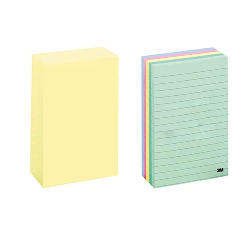 Wholesale High Quality Sticky Note Pad Custom Printing Colors 3X3 Inch Memo Pad Sticky Recyclable Paper 76X76Mm Sticky Note Book