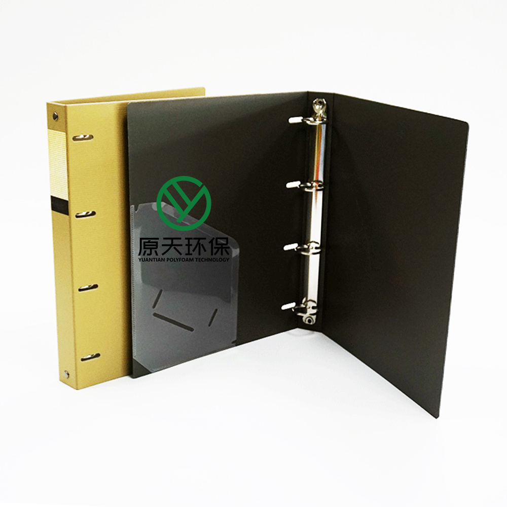 Factory Supply Document File Folder Storage PP Plastic Stationery Manufacturer A5 Hardcover Custom Loose Leaf Binder