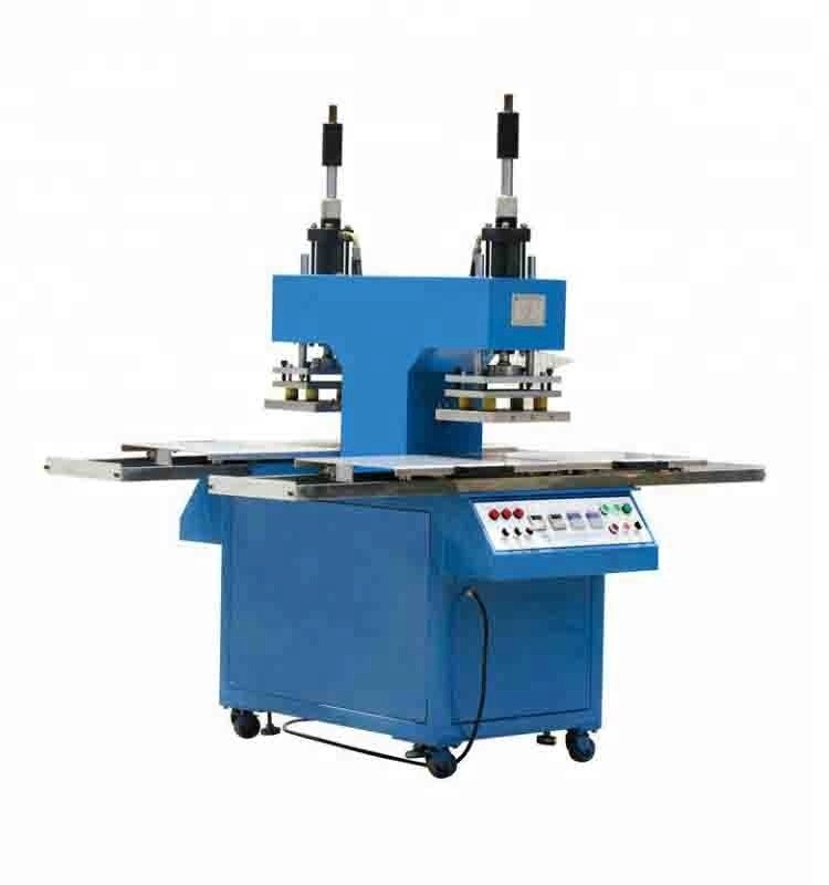 double slide table heat silicone logo stamping machine for socks / shoes / t-shirt/hats trademark