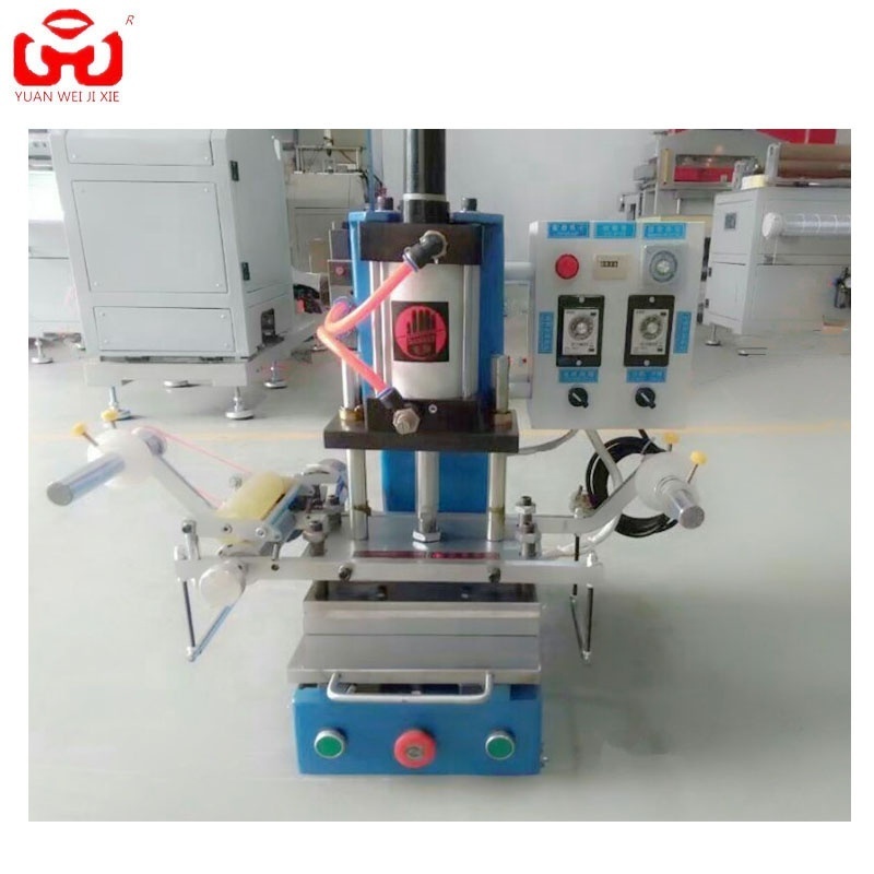 Automatic Foil Feeding Pneumatic Hot Stamping Machine for Embossing Press