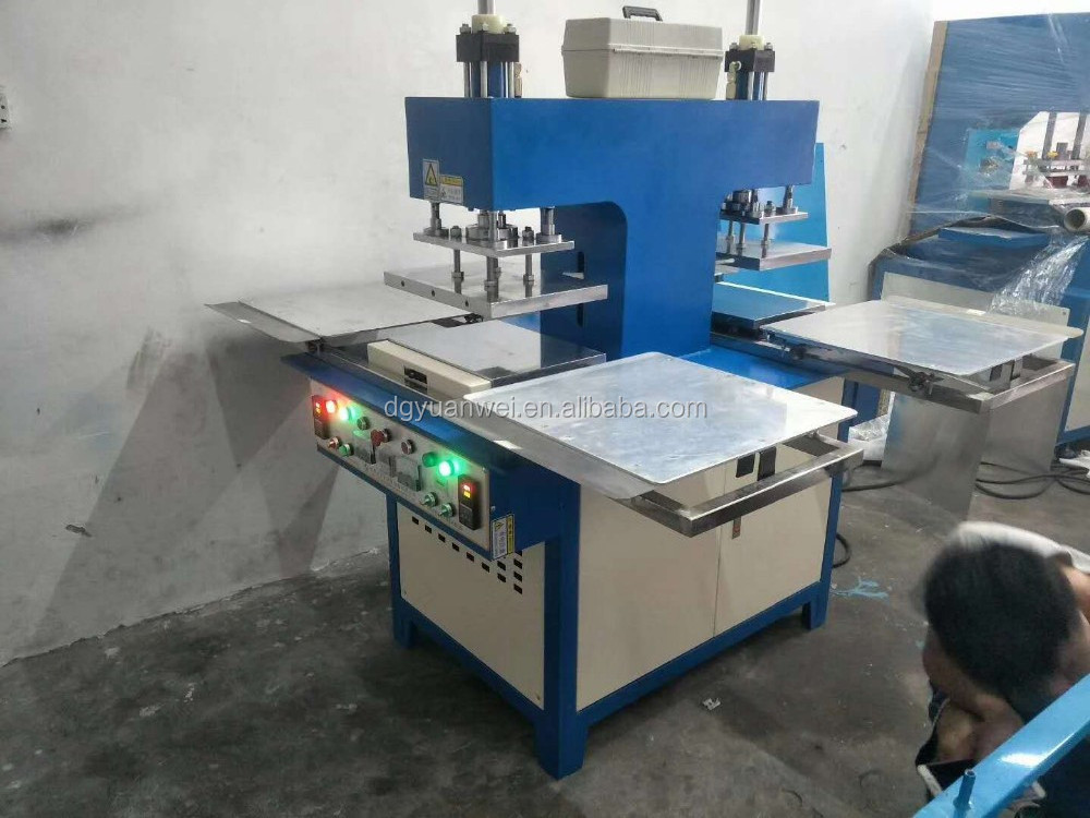 double slide table heat silicone logo stamping machine for socks / shoes / t-shirt/hats trademark