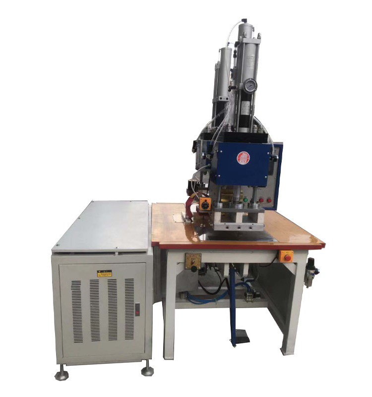 8kw  TPU Label High Frequency Welding Embossing Machine  For T-shirt Clothes