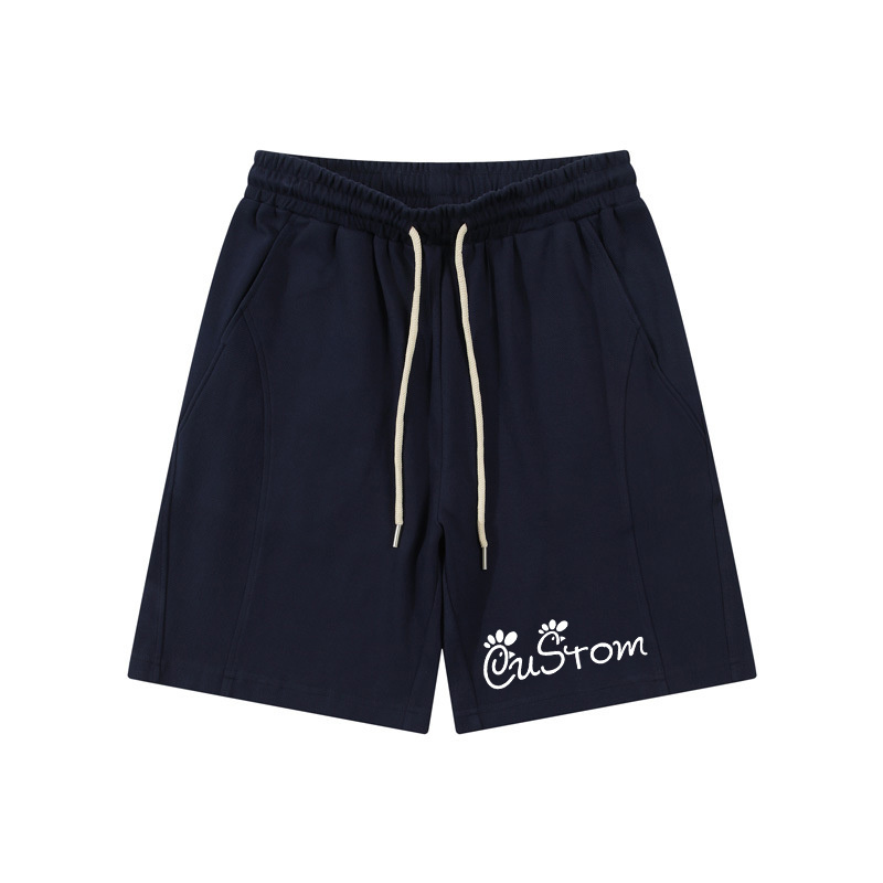 Wholesale Running Custom Sweat Short Heavy Weight Plain Men 100% Cotton Fleece French Terry Sweat Shorts