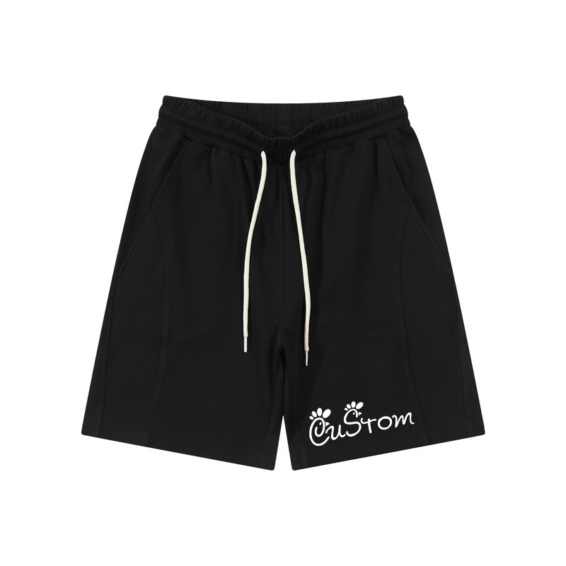 Wholesale Running Custom Sweat Short Heavy Weight Plain Men 100% Cotton Fleece French Terry Sweat Shorts