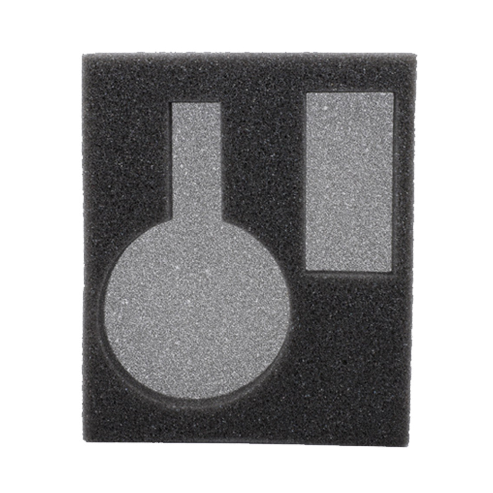 Good Shock Absorbing Protective Sponge Package Box Foam Inserts Black Presentation Display Pad