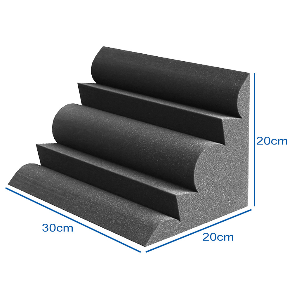 YuanYuan Custom Service Studio Foam Acoustic Black Bass Trap Sound Proof Foam Panels