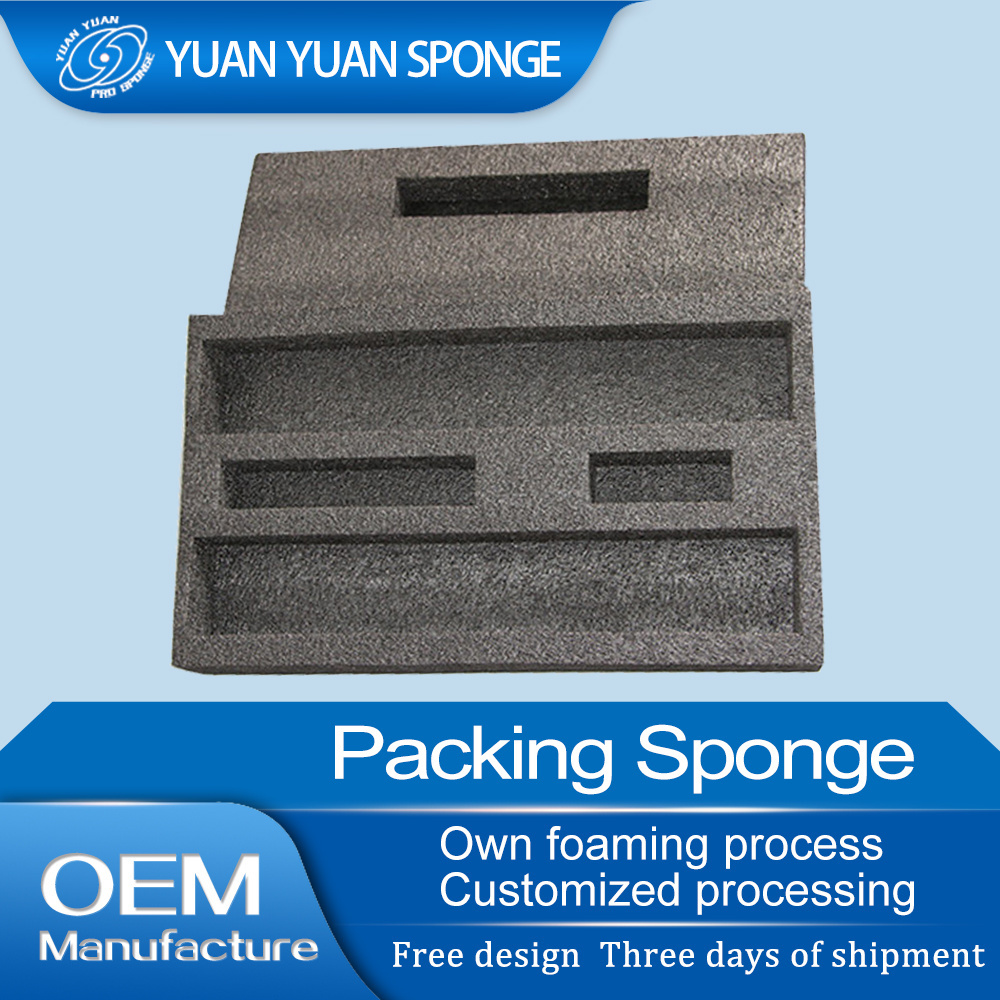 Quality Guaranteed  Package Box Inner Protective Packaging Cut out Sponge Flexible and Soft Foam Insert Packing Material