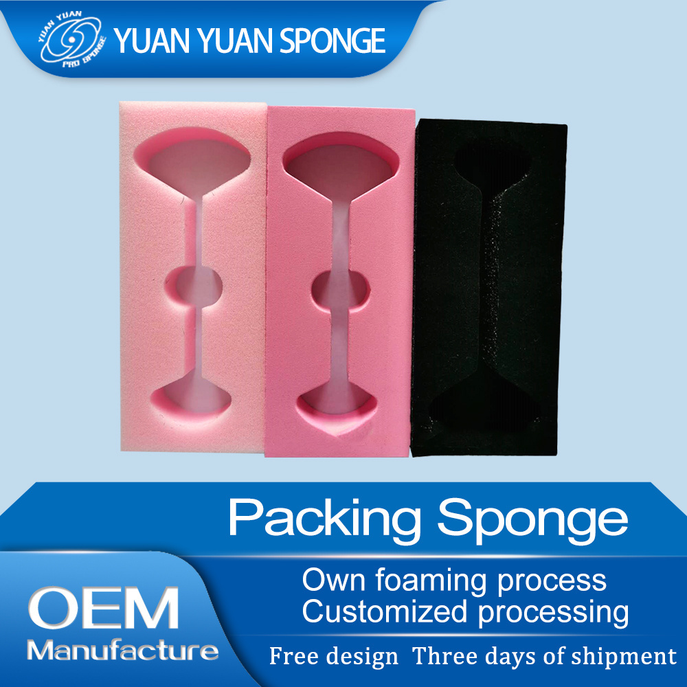 Manufacturer Customized Colorful Packing Foam Packaging Sponge eco friendly material soft Foam