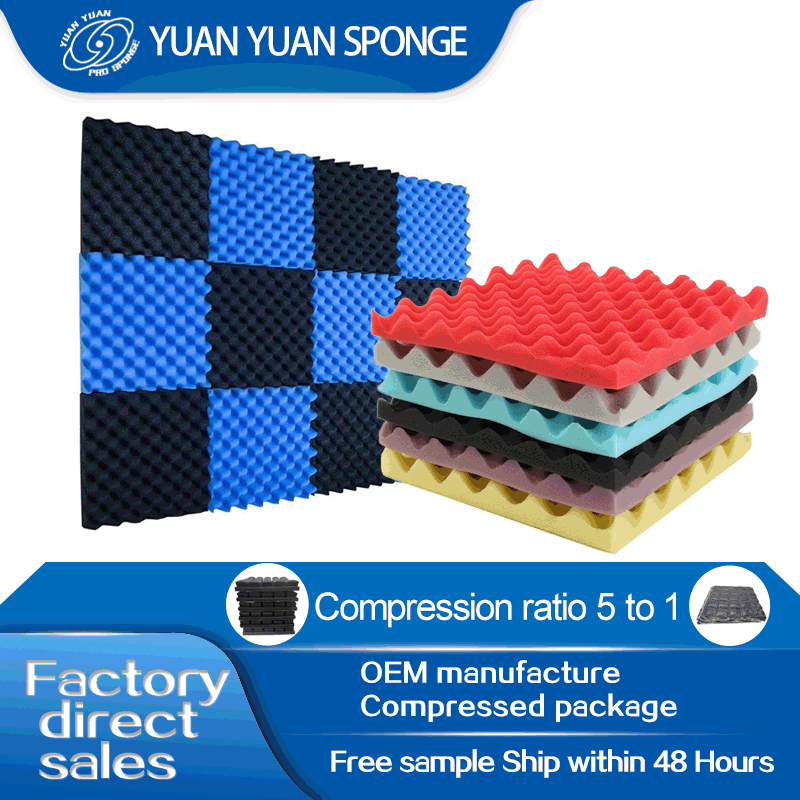 China Manufacturer Insulation Egg Acoustic Foam Sound Absorption Foam Sound Absorbers