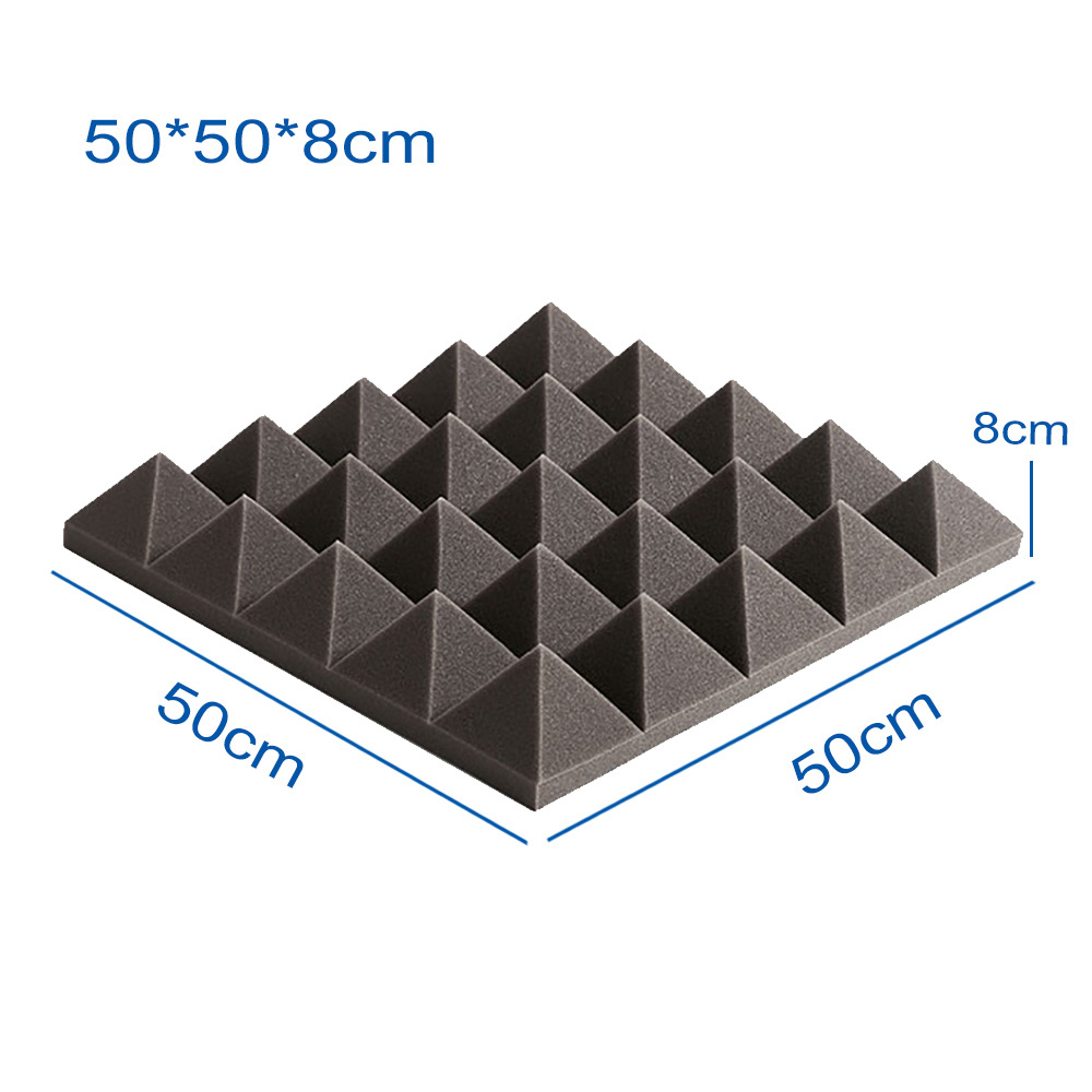 Low Cost Ktv Sound Proofing Fireproofing Sound Booth Acoustic Panels Divide Wall Decoration Foam For Recording Room Sound Proof