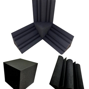 YuanYuan Custom Service Studio Foam Acoustic Black Bass Trap Sound Proof Foam Panels